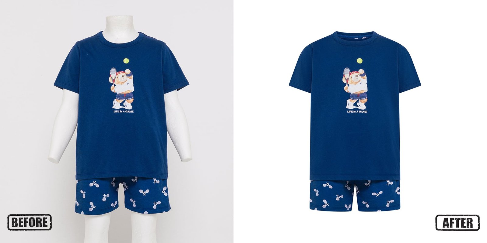 ecommerce image editing service portfolio